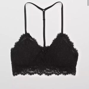 Aerie Eyelash Lace Padded Bralette